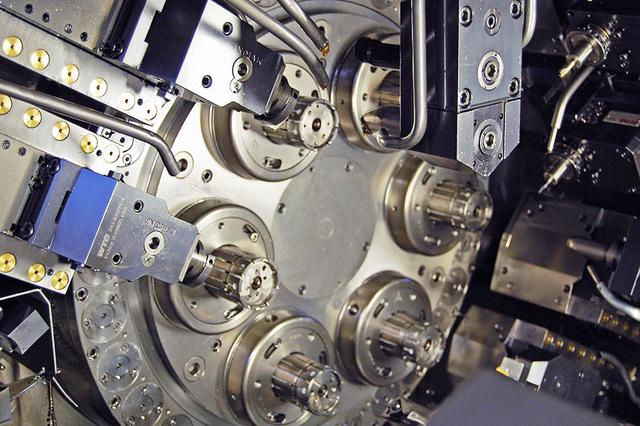 CNC Maschinen drehen